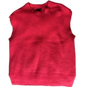 Christian Siriano: Oversized Knit Vest [Hot Pink] 💕